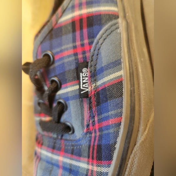 Plaid Unisex Vans Size 7.5 Women's 6 Men's - Picture 6 of 9